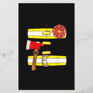 Flyer Halloween Firefighter Ventilador de Disfraces Homb