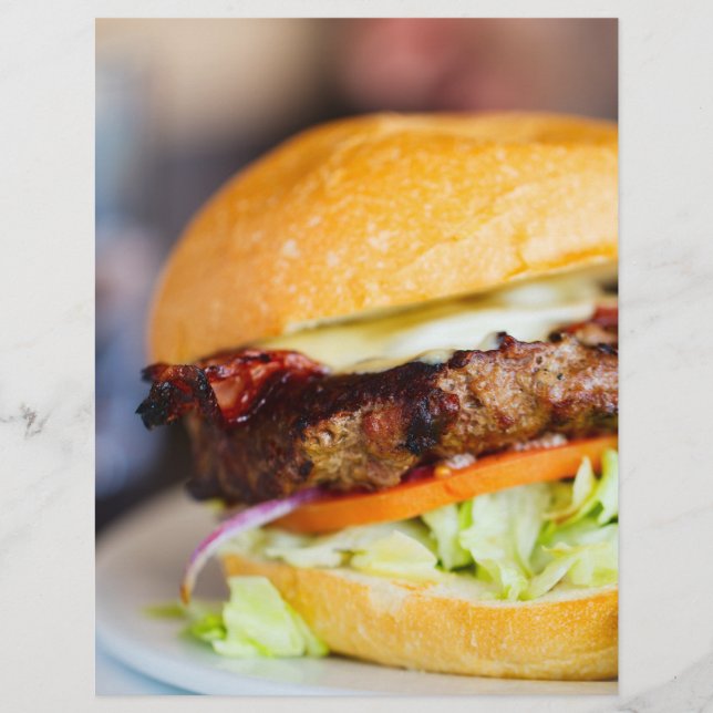 Flyer Hamburguesa (Frente)