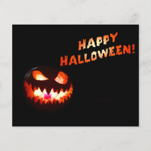 Flyer HAPPY HALLOWEEN - FLORECIENTE Jack-O-Lantern