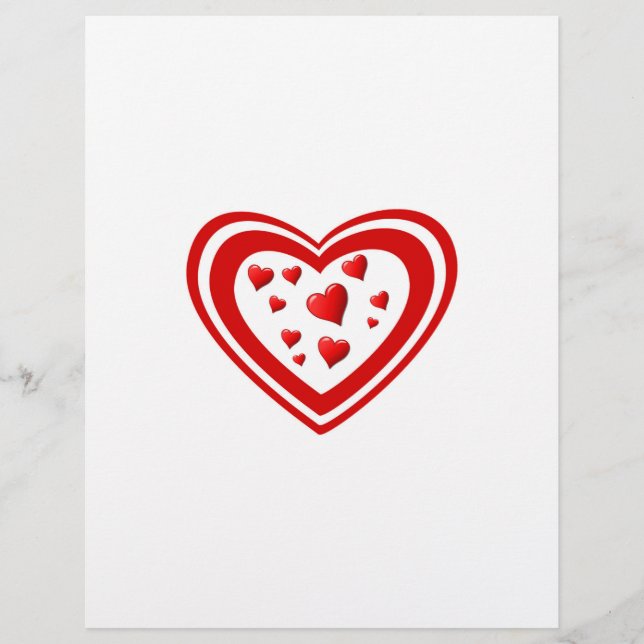 Flyer Hart full of love (Frente)
