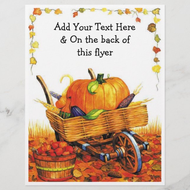 Flyer Hermosa escena de caída (Frente)