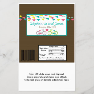 Flyer Hershey's Large Bar Wrapper Love Aovers Bikes Bicy