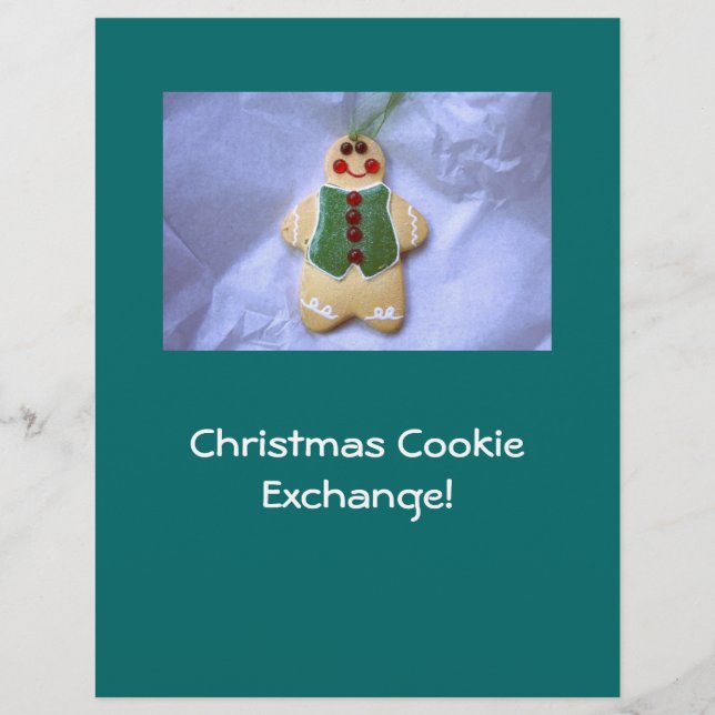 Flyer Hombre de pan de jengibre (Frente)