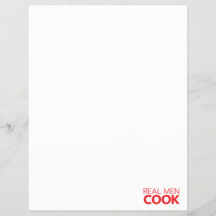Flyer Hombres de Verdad Cocinan