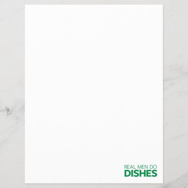 Flyer Hombres Reales Preparan Platos (Frente)