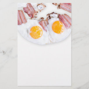 Flyer Huevos fritos con tocino