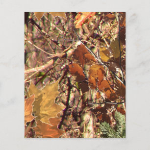 Flyer Hunter Forest Camouflage Paintage Personalizar est