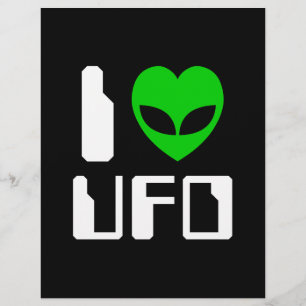 Flyer I Alien Heart UFO