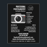 Flyer Icono de cámara, fotógrafo, alquiler de fotografía<br><div class="desc">Icono De Cámara,  Fotógrafo,  Volantes De Publicidad De Fotografía De La Tienda De Tarjetas De Negocios.</div>
