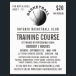 Flyer Icono del baloncesto, curso de entrenamiento del b<br><div class="desc">Icono De Baloncesto,  Curso De Entrenamiento De Baloncesto Volantes Publicitarios Por La Tienda De Tarjetas De Negocios.</div>