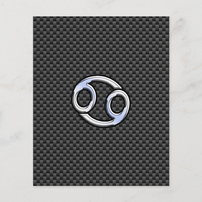 Flyer Impresión de fibra de carbono de carbón de carbón  (Frente)