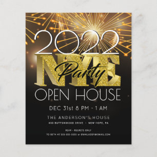 FLYER INCLUSO EN AÑO NUEVO EL FIESTA MODERNO DE LOS FUEG