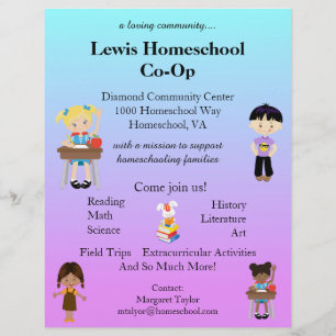 Flyer Increíble Homeschool Co Op