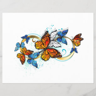 Flyer Infinidad de Mariposas Monarca