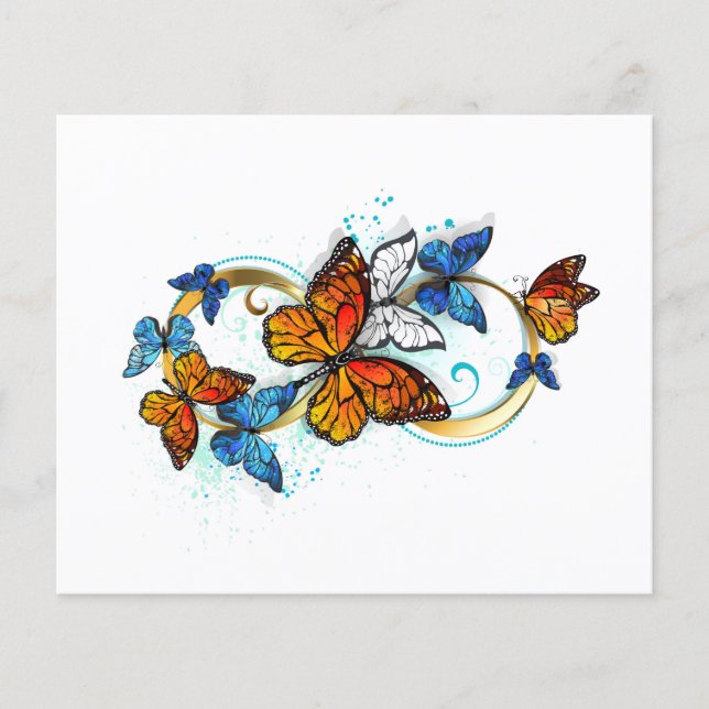 Flyer Infinidad de Mariposas Monarca (Frente)