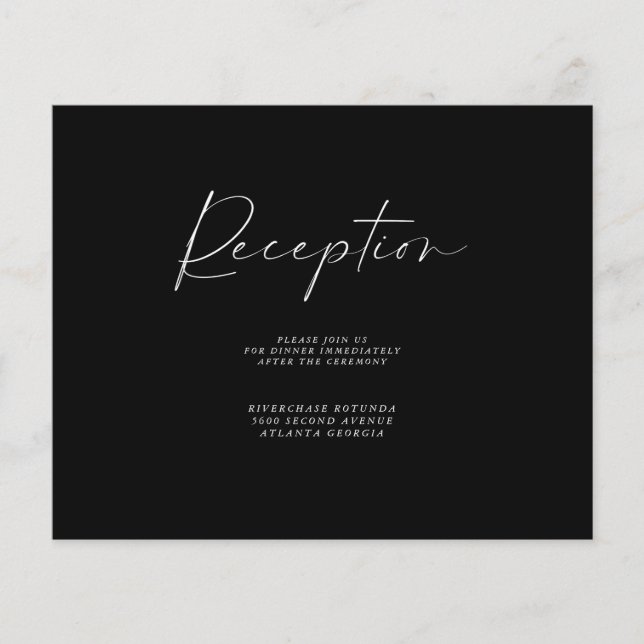 Flyer Información de recepción de la Marina Presupuestar (Frente)