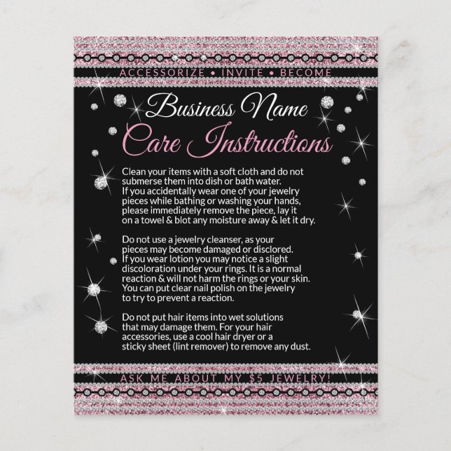 Flyer Instrucciones de atención médica Evitar 5 SS (Frente)