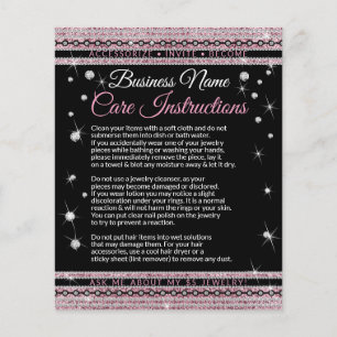 Flyer Instrucciones de cuidado Evitar 5 SS