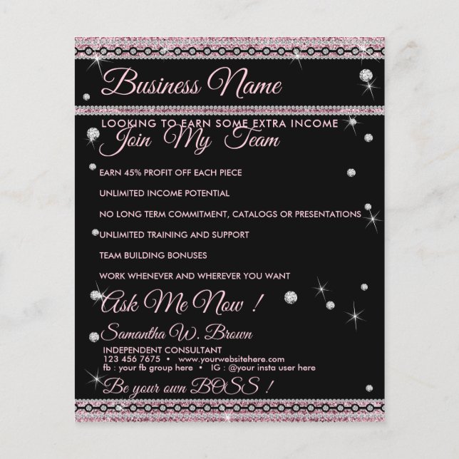 Flyer Instrucciones de cuidado La última vez que las joy (Atrás)