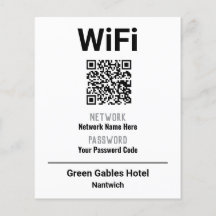 Instrucciones de WiFi con código QR