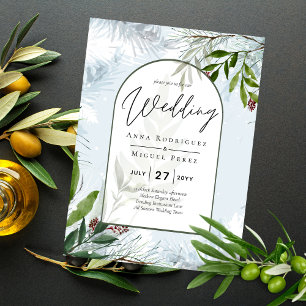 Flyer Invasión de Bodas de Invierno de Olive Tree Budget