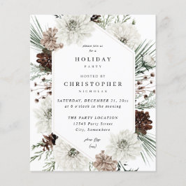 Flyer Invernal White Floral & Pine XM o Holiday