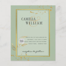 Invitación a la boda fotográfica de PRESUPUESTO Gu