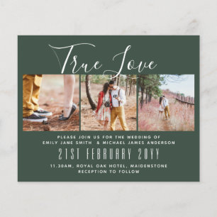 Flyer Invitación a la boda fotográfica Ducha de novias