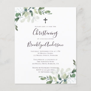 Flyer Invitación a la cristiandad del PAPER Eucalyptus G