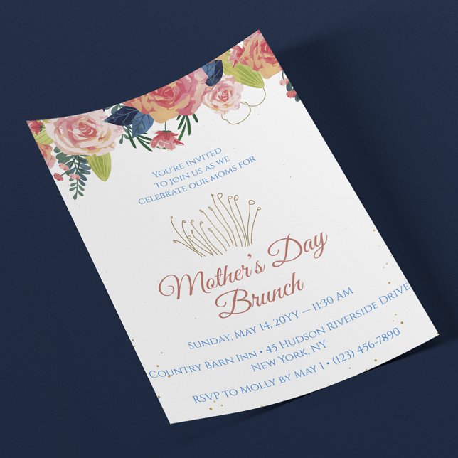 Flyer Invitación a la fiesta de Brunch del Día de la Mad (Subido por el creador)