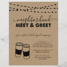 Invitación a la Fiesta de Conocer y Saludar al Bar