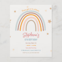 Invitación a la fiesta de cumpleaños de las Estrel