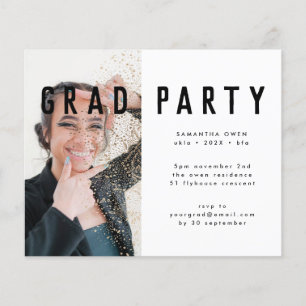 Flyer Invitación a la fiesta de fotos de los productos b