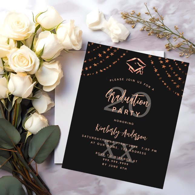 Flyer Invitación a la fiesta de graduación del presupues (Subido por el creador)