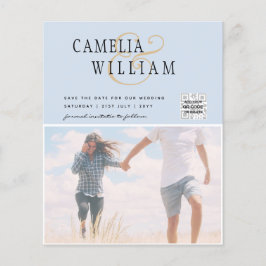 Flyer Invitación a matrimonio de foto de presupuesto Gua