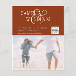 Flyer Invitación a matrimonio de foto de presupuesto Gua