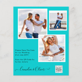 Flyer Invitación a matrimonio de foto de presupuesto Gua
