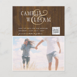 Flyer Invitación a matrimonio de foto de presupuesto Gua