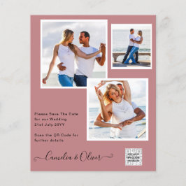 Flyer Invitación a matrimonio de foto de presupuesto Gua