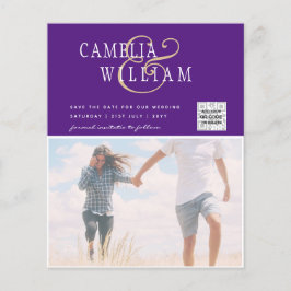 Flyer Invitación a matrimonio de foto de presupuesto Gua