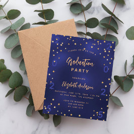 Flyer Invitación al presupuesto del partido de graduació