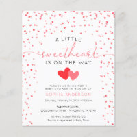 Invitación Baby Shower de Budget Little Slove
