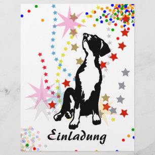 Flyer invitación con niños