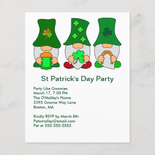 Flyer Invitación cuadrada del Fiesta del Día de los Simp
