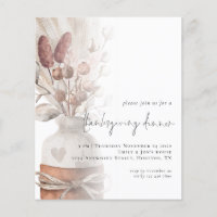 Invitación de acción de gracias a los pastores de