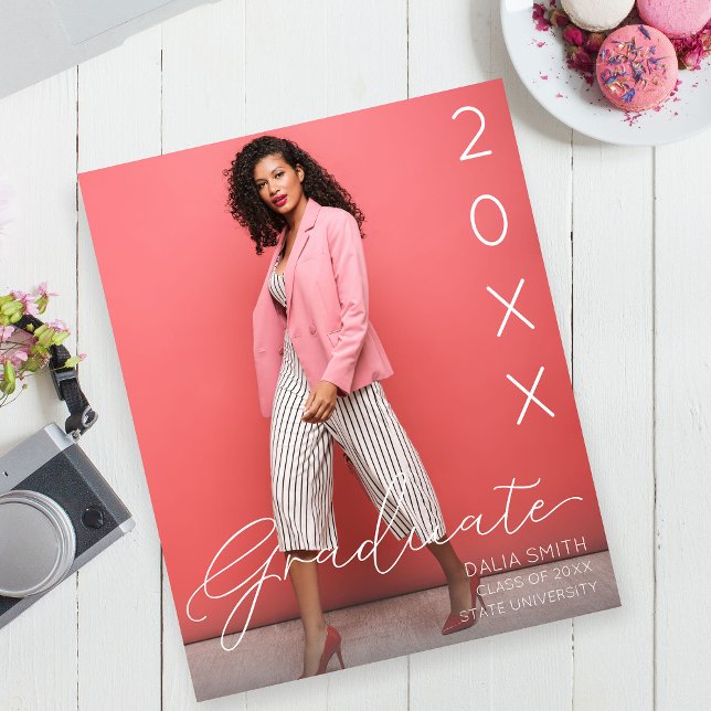 Flyer Invitación de fotografía de grado de clase de pres (Subido por el creador)