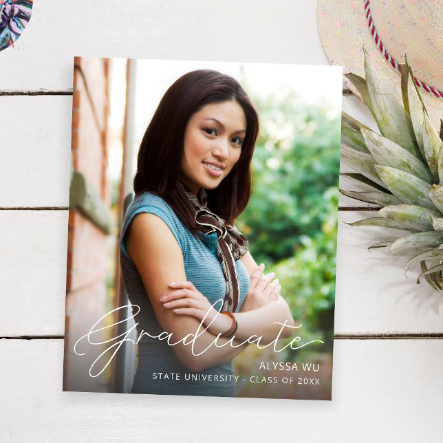 Flyer Invitación de Graduación de Foto de Mod de Script  (Subido por el creador)