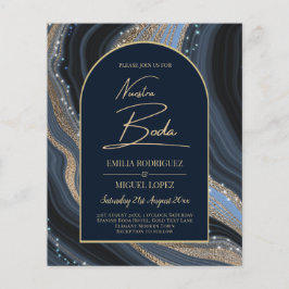 Flyer Invitación de la Agencia de Oro de la Marina Noctu