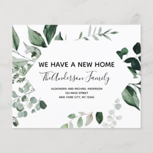 Flyer Invitación de movimiento de presupuesto vegetación