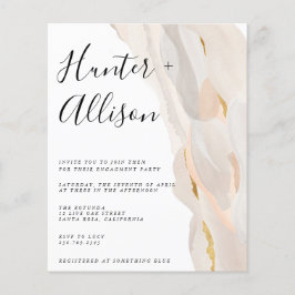 Flyer Invitación de Parte de Compromiso de Presupuesto